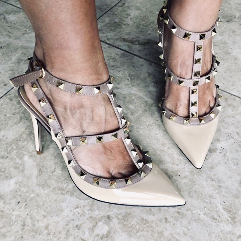 Valentino rockstud heels 8